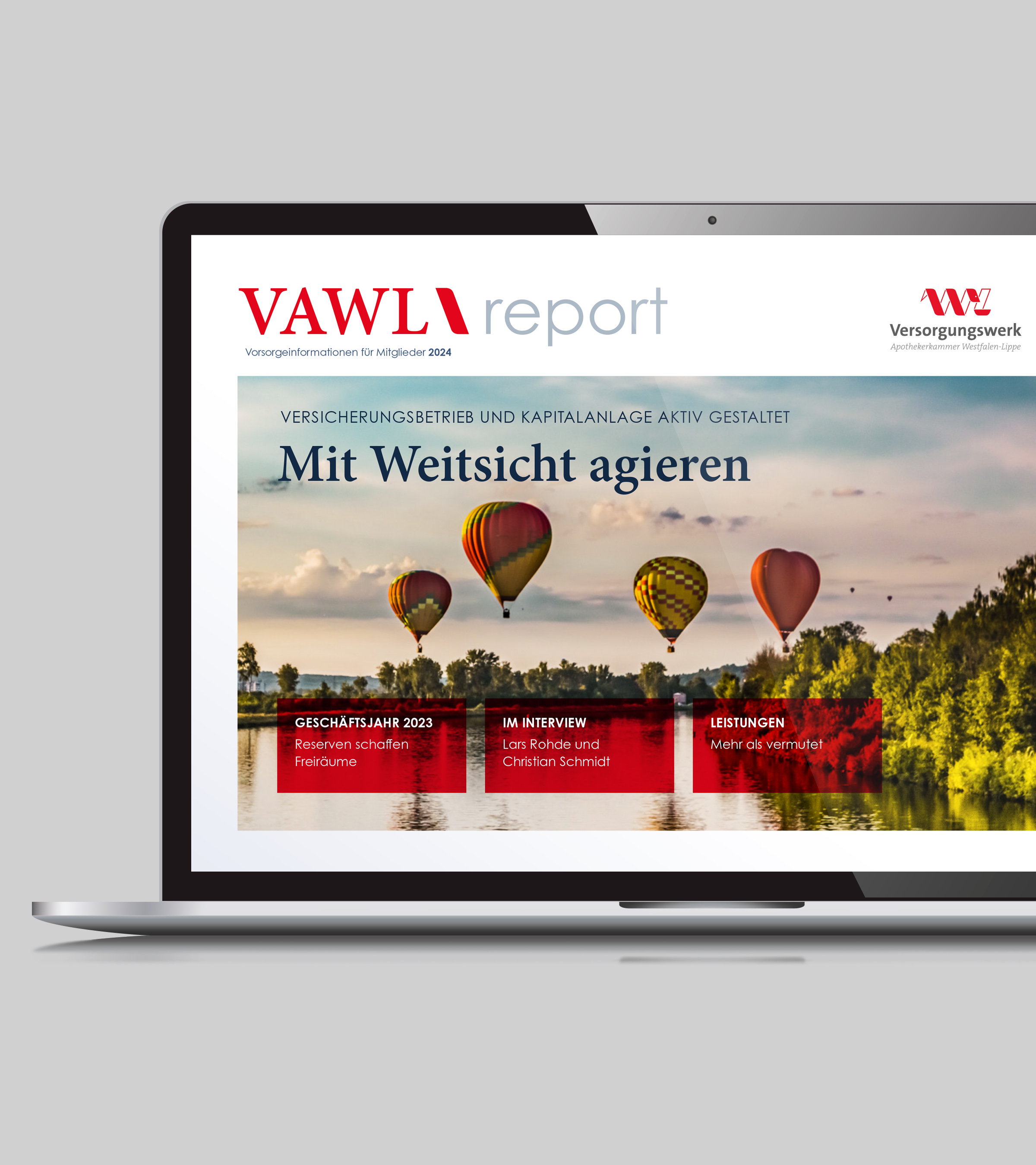 Attraktiver Titel schafft Aufmerksamkeit und Überblick